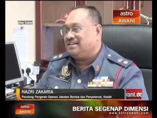 Download Video: Cuaca panas punca kebakaran terbuka