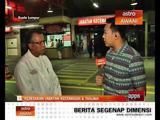 Kesesakan di jabatan Kecemasan & Trauma
