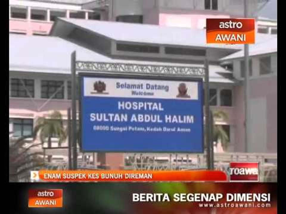 Enam suspek kes bunuh direman