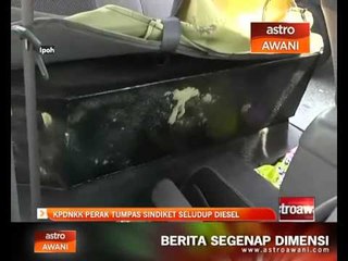 Download Video: KPDNKK Perak tumpas sindiket seludup diesel