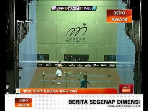 Nicol David Juara Terbuka Hong Kong