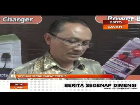 KPDNKK serbu 4 premis jual barangan tiruan