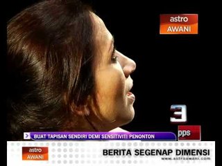 Namron buat tapisan sendiri demi sensitiviti penonton