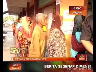 Download Video: SPR yakin capai sasaran 90% pengundi