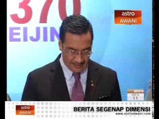 Malaysia kekal ketuai misi SAR MH370