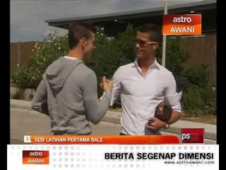 Sesi latihan pertama Bale