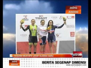 Fatehah Mustapa lakar sejarah baru