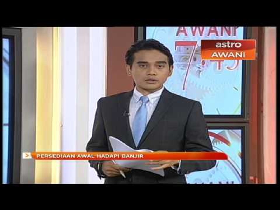 Persediaan awal hadapi banjir