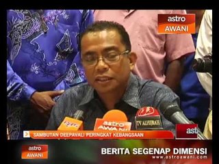 Download Video: Sambutan Deepavali peringkat kebangsaan