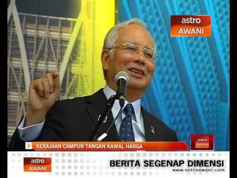 Kerajaan akan campur tangan kawal harga
