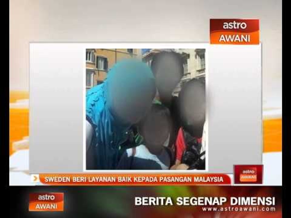 Sweden beri layanan baik kepada pasangan Malaysia