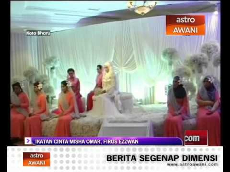 Penyanyi Misha Omar kini bergelar isteri
