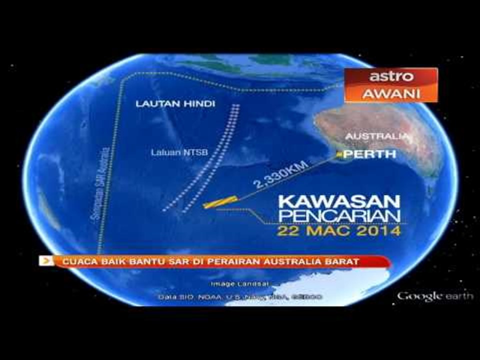 Cuaca baik bantu SAR di perairan Australia Barat