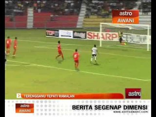 Piala FA: Terengganu tepati ramalan