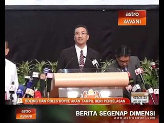 Boeing dan Rolls Royce akan tampil beri penjelasan