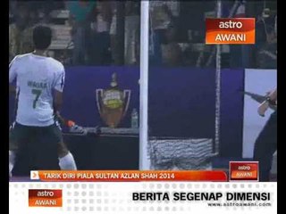 Pakistan tarik diri Piala Sultan Azlan Shah 2014