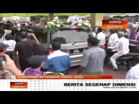 Penghormatan terakhir untuk mendiang Karpal Singh