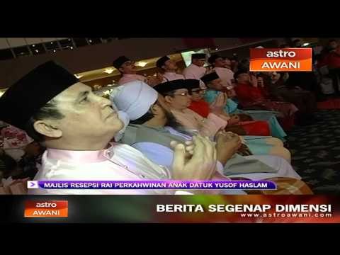 Majlis perkahwinan anak-anak Yusof Haslam