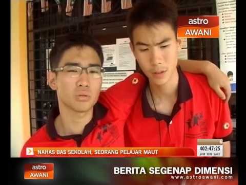 Mangsa kemalangan bas sekolah kongsi pengalaman