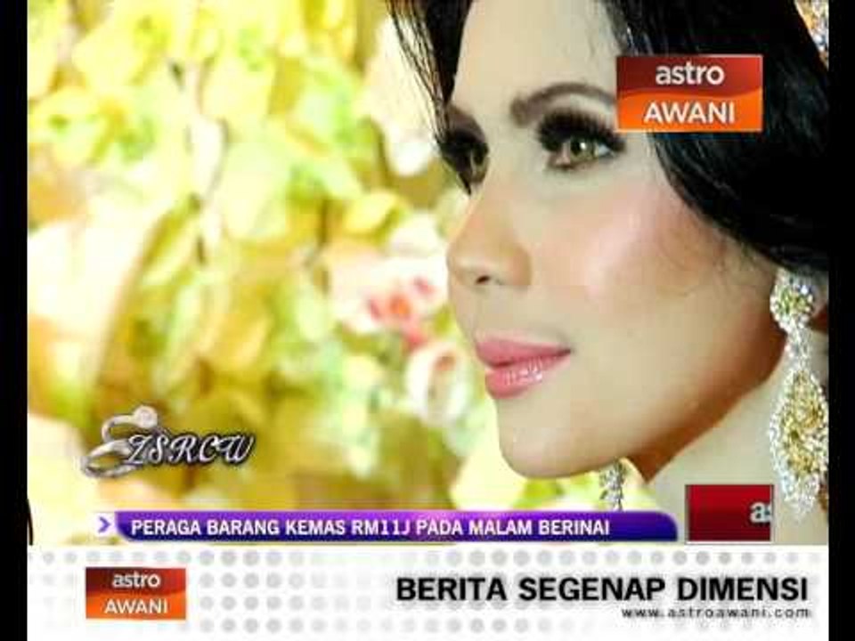 Che' Ta & Zain: Peraga barang kemas RM11j pada malam berinai