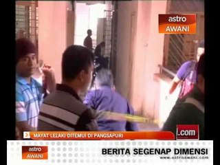 Mayat lelaki ditemui di pangsapuri