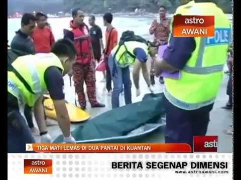 Tiga mati lemas di dua pantai di Kuantan