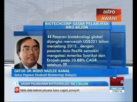 Sasar pelaburan bioteknologi RM3 bilion