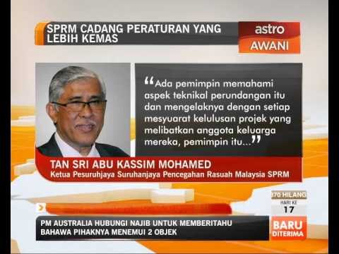 SPRM cadang peraturan yang lebih kemas