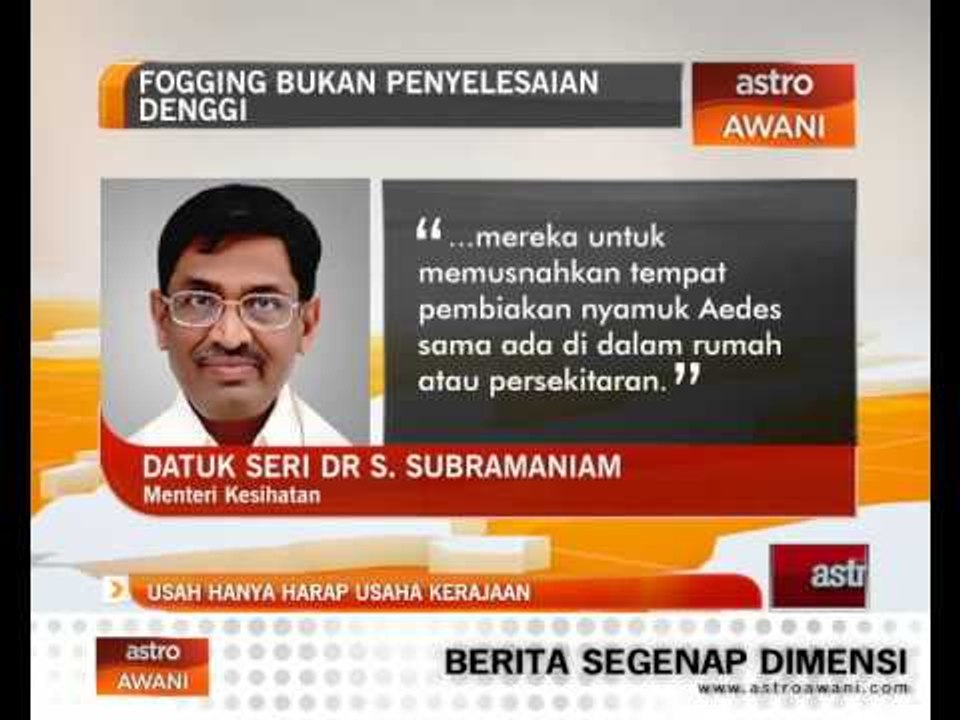 Usah harap usaha kerajaan