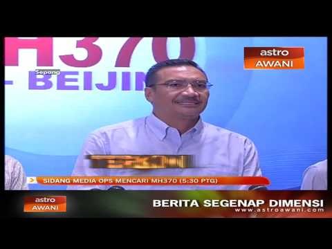 Sidang Media Mencari MH370 hari ke-15 (22/03/2014)
