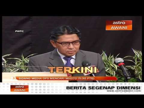 Sidang Media Mencari MH370 hari ke-17 (24/03/2014)