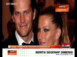Gisele Bundchen kesal pendapatan tahunan diperbesar