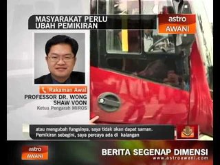 Pemikiran masyarakat perlu berubah