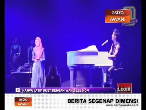 Najwa Latif duet dengan Wang Lee Hom
