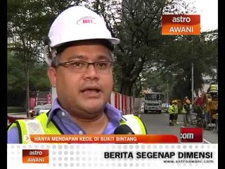 Hanya mendapan kecil di Bukit Bintang