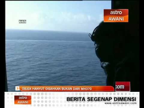 Objek hanyut disahkan bukan dari MH370