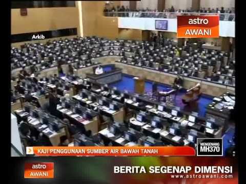 Kaji penggunaan sumber air bawah tanah