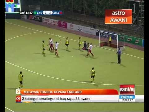 Liga Hoki Dunia - Malaysia tunduk kepada England 1-2