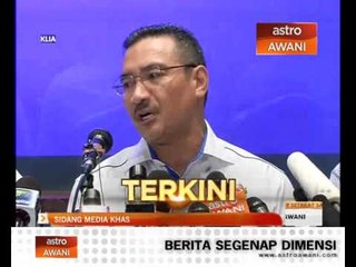 Sesi soal jawab mengenai kehilangan MH370 (11:25am, 9/3/2014)