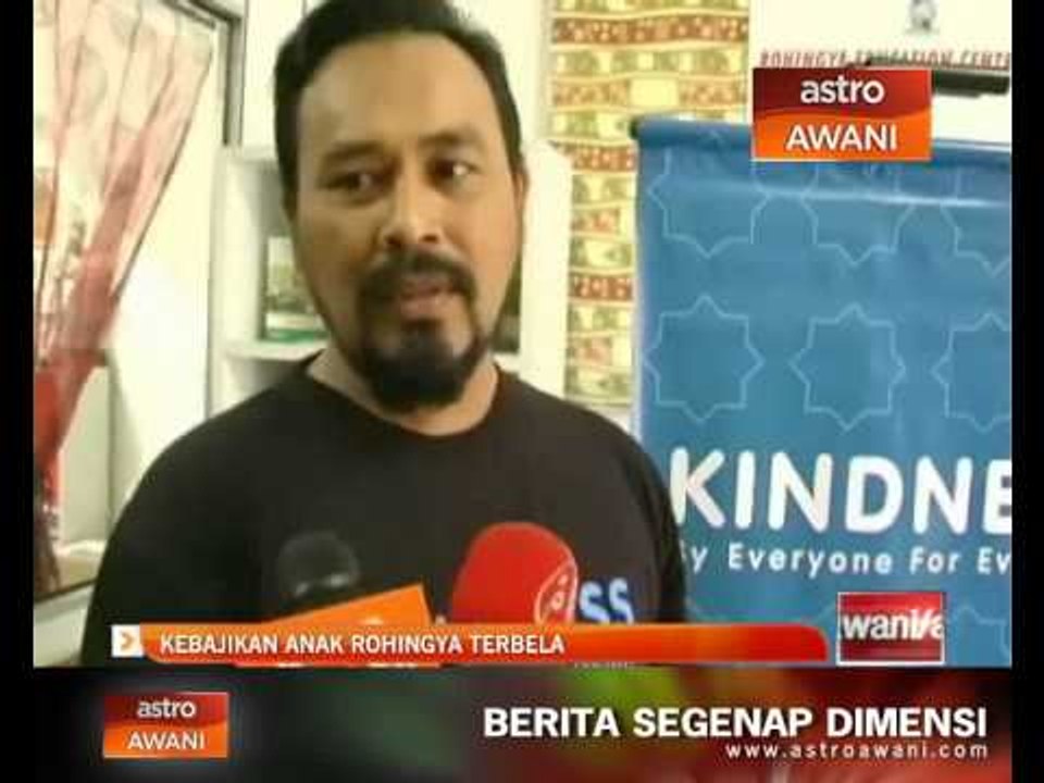 Kebajikan anak Rohingya terbela