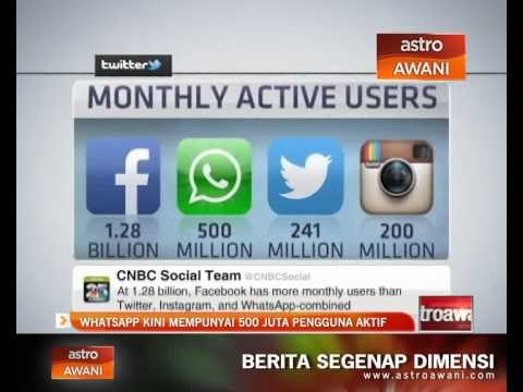 WhatsApp kini mempunyai 500 juta pengguna aktif