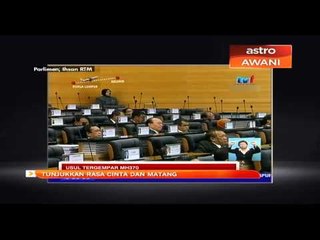 'Tunjukkan rasa cinta dan matang' - Najib