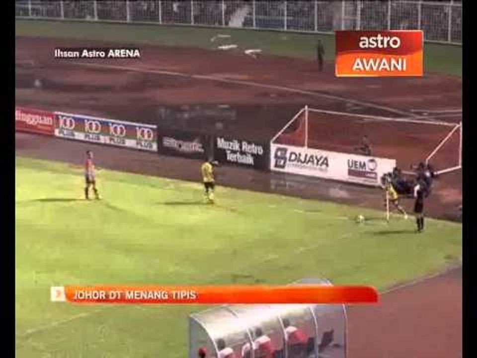 Johor DT menang tipis