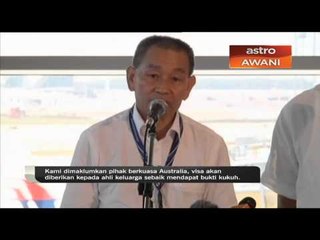 Keluarga dibawa ke Australia sebaik temui bukti kukuh