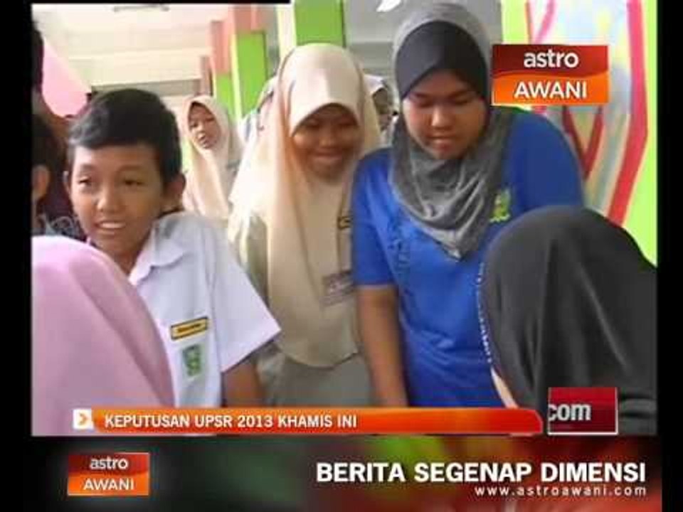 Keputusan UPSR 2011 Khamis ini