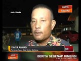 Ular sawa sebesar batang pokok kelapa