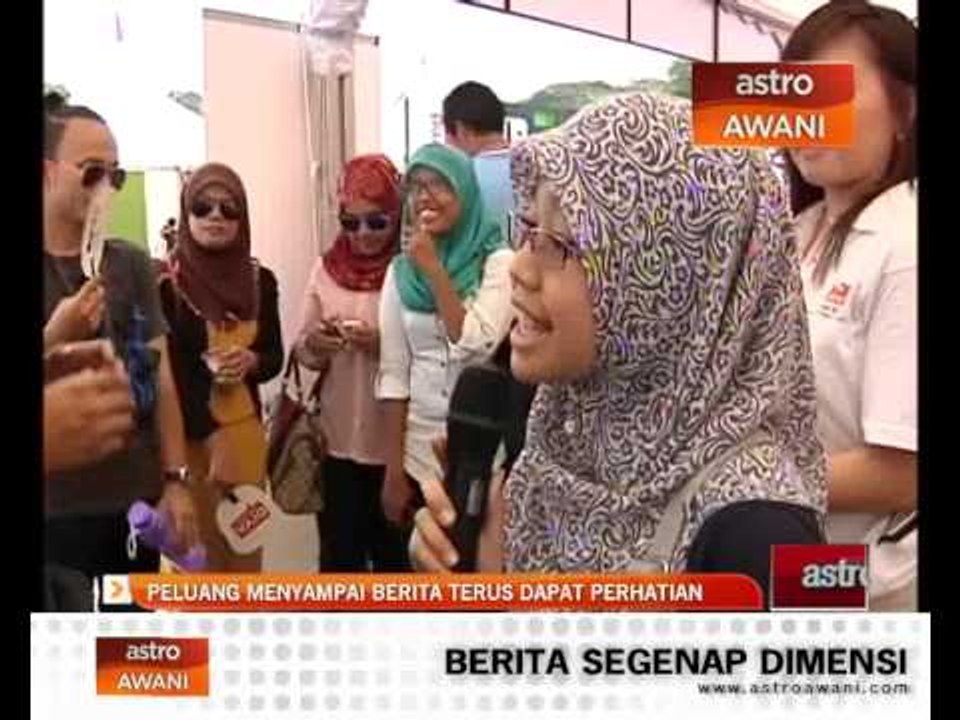 Peluang menyampai berita terus dapat perhatian