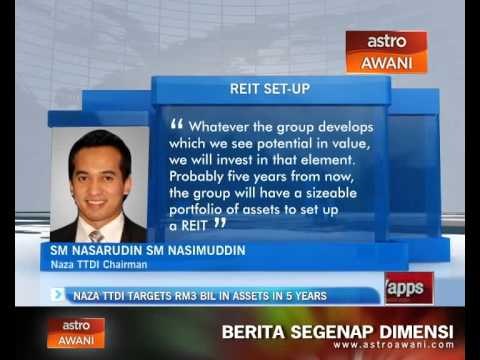 NAZA TTDI targets RM3 billion in assets in 5 years