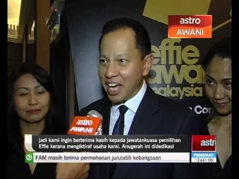 Kempen Astro Kasih terima anugerah Perak Effie 2013