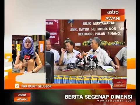 Laporan PRK Bukit Gelugor setakat pukul 12.00pm